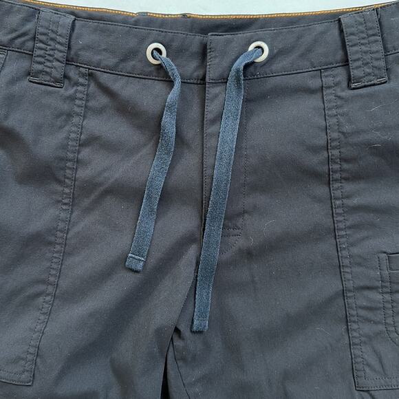 Lucy Walkabout Capri Pants Performance Hiking Athletic Outdoor Travel Black Sz M - Picture 5 of 10